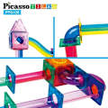 Miniatyrbillede 6 af 8: Picasso-Tiles 120 bit kuglebane Multicolor