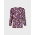 Pikkukuva 2 / 4: Name it pitkähihainen toppi, violetti kukkainen, koko 98 Multicolor