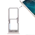 For Vivo Y67 SIM-kortskuff + SIM-kortskuff / Micro SD-kortskuff Gold