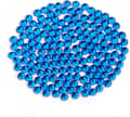6000 stk Hotfix Capri Blå Rhinestones til DIY-håndværk, SS10 (2,7-2,9 mm) Capri Blå Capri Blue SS10
