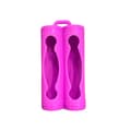 Dobbelt batteri silikone Sleeve Cover Case til 18650 Battery Pro A5