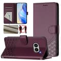 RFID-mobilfodral i läder med bikakeprägling Violet For Nothing Phone 2a