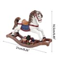 Miniatyrbilde 2 av 5: Julehestefigur Dyreskulptur Dekormodell Gaveartikler til barn Gutter Jenter Bursdagsgave Multicolor