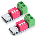 Miniatyrbilde 1 av 5: USB-C PD Trigger Board Modul PD/QC Lokkemiddel Hurtig Lading USB Type-C til 12V Høyhastighets Lader Strøm O 2pcs