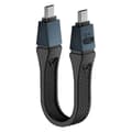 Pikkukuva 1 / 4: 240W 8K 80Gbps USB-C / Type-C - USB-C / Type-C Thunderbolt 5 -täystoiminnallinen FPC-kaapeli datakaapeli Black