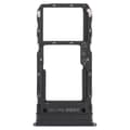 For vivo Y76s V2156A SIM-kortskuff + SIM-kortskuff / Micro SD-kortskuff Black