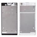 Frontdeksel med selvklebende klistremerke for Sony Xperia T3 White