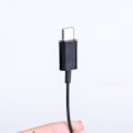 Miniatyrbild 6 av 8: USB Type C Wired Coiled Single-Sided Earphone with Call and Volume Control