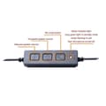 Miniatyrbillede 2 af 5: Dobbelt Type C-stik til QD-kabel Computerhovedtelefon QD-splitter Type C-kabel—ls T10 QD