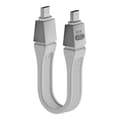 Pikkukuva 1 / 4: 240W 8K 80Gbps USB-C / Type-C - USB-C / Type-C Thunderbolt 5 -täystoiminnallinen FPC-kaapeli datakaapeli White