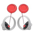 Miniatyrbild 2 av 5: 2025 Ny kompatibel med Oculus Quest 2 VR Touch Controller Handtag Greppfodral D-ddcu[ls]