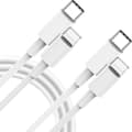 Pikkukuva 1 / 5: USB C Lightning -kaapeli 2M 2 kpl, 6,6 jalkaa USB C - Lightning -pikalatauskaapeli Type C Lightn[ls]