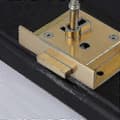 Miniatyrbillede 3 af 5: Vintage Antik Messing Skuffelås til Trækasse Skab Møbler—ls