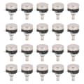 20 st potentiometer kolfilm enkelvarvs tillbehörssats kompatibel med motorhastighetskontroll B104 100K