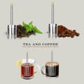 Miniatyrbillede 1 af 5: Te-infuser, tesigte, kaffefilter, tekande i rustfrit stål, bærbar—ls