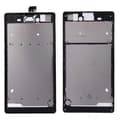 Etukotelo liimatarralla Sony Xperia T3:lle Black