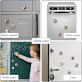 Pikkukuva 8 / 9: Magneettiset jääkaappitarrat, 12 kpl Lasia Värikkäät Perhonen Kuvio Jääkaapin Magneetti Valkotaulun Magneetti Tarrat Soveltuvat Jääkaapin Koristeluun 50 mm
