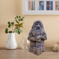 Miniatyrbillede 3 af 5: Vikinge Statue Barbar Resin - Vikinge Statue Viking | Figur af den nordiske gud Odin Statue, Vikinge Barbar Statue til havefontæner