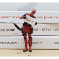 Miniatyrbillede 1 af 5: 1 stk. Deadpool Funky Model: Oplev ånden af en drilsk superhelt, håndlavet, superheltedekoration, håndløftningspositur Style06