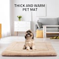 Miniatyrbillede 4 af 5: Hundemadras, kæledyrsmadras, hundetæppe (S(58 x 38CM), Wick Khaki)