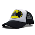 Pikkukuva 2 / 5: Lasten Batman lippis kesäinen ulkoiluun, hengittävä, säädettävä, urheilu aurinkohattu pojille ja tytöille Model B white 48-52cm