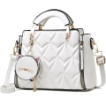 Miniatyrbillede 1 af 5: Moderne Punge og Håndtasker til Kvinder Damer Læder Top Håndtag Satchel Skuldertasker Små Totes