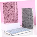 Miniatyrbild 2 av 5: Operitacx Business Notebook Business Notebook Skrivblock Dagbok Notebook Pu Notebook Pu Block Dagbok Block Anteckningsblock Grå Journal A5