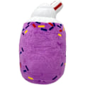 Pikkukuva 2 / 2: Grimace-pehmolelu - 10 tuuman Grimace Shake -pehmolelu leluja faneille - Söpö ja pehmeä täytetty hahmonukke lapsille ja aikuisille