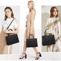 Miniatyrbillede 3 af 5: Crossbody-tasker og håndtasker til kvinder PU-læder Tote Top-håndtag Satchel-skuldertasker