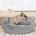 Miniatyrbilde 4 av 5: Rektangulær hundekurv Hundepute Plysj Katteseng, Vaskbar Kattepute Plysj Kjæledyrsengpute Egnet Varm for Høst Vinterbruk (M, Oransje)