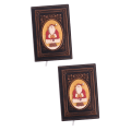 Miniatyrbillede 1 af 5: Ciieeo 2 stk. Jule notesbog Læder Scrapbog Kontor Antik Skitsebog Kontoret Strømpe Strømper Fest Taske Fyld Hardcover Retro Notesblok