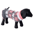 Miniatyrbilde 3 av 5: Pet Hund Lang Genser Kjole Strikk Turtleneck Genser Varm Vinter Valp Genser Lange Kjoler (Grå Hjerte, X-Large)