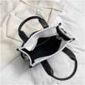 Miniatyrbilde 2 av 5: The Tote Bag for Women Dupes Mini Leather Tote Bag Small Personalized Crossbody Handbags