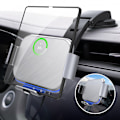 Miniatyrbilde 2 av 10: Bilholder for Galaxy Z Fold 4 3 2 med dobbel spole trådløs lader for Samsung W22 W21 sammenleggbar telefon hurtiglading