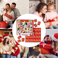 Miniatyrbild 5 av 8: Pussel-adventskalender, adventskalender med 1008 bitars djurpussel | Drivs av Discuz! 24 enheter julpussel