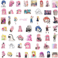 Miniatyrbilde 2 av 5: 50 stk japanske anime BOCCHI The Rock! Klistremerker Vanntette vinyl Kawaii klistremerker for barn tenåringer voksne skateboard datamaskin bærbar gitar