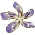 Pikkukuva 1 / 5: Liljakukka Rintaneula Violetti Kukka Rintaneula Kirjallinen Emalimaalattu Kukka Rintaneula Violetti Gradientti Elegantti Rintaneula Hieno Toimisto Korut