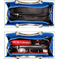 Miniatyrbillede 3 af 5: Skinnende Laklæder Dame Punge Satchel Håndtasker Damer Mode Top Håndtag Håndtasker Crossbody Skuldertasker