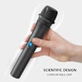 Miniatyrbillede 5 af 8: Trådløs mikrofon, bærbar trådløs håndholdt mikrofonhøjttaler med USB-modtager | Dynamisk mikrofon til karaoke, kirke, vokal, bryllup og DJ