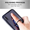 Pikkukuva 4 / 5: Mobiilipuhelimen rengaspidike 3-in-1 matkapuhelimen pidike Soikea puhelimen pidike Rengaspidike Puhelimen pidike Auton matkapuhelimen pidike (Väri: Punainen hopea)