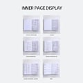 Miniatyrbillede 4 af 5: 2 stk., 2024 Planlægger 2024 Kalender 12 Måneders Planlægger 2024-2025 Daglig Ugentlig og Månedlig Agenda Notebook A7 PU Læder Cover（RØD）