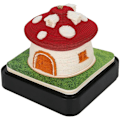 Pikkukuva 1 / 5: 2024 Työpöytäkalenteri valoilla 3D Muistio Paperi Taide Sakura Puu Luova 3D Työpöytäkalenteri Post It -laput Muistio Paperi Taide Temple-C
