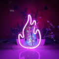 Pikkukuva 2 / 5: Neon-kyltti, USB- tai 3-AA-paristokäyttöinen neonvalo, LED-valot pöytäkoristeluun, tyttöjen makuuhuoneen seinäkoriste, lasten syntymäpäivälahja (vaaleanpunainen)