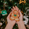 Miniatyrbilde 4 av 5: 10 stk rustfrie pepperkakeform i rustfritt stål til julepynt