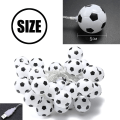 Miniatyrbillede 2 af 5: Fodbold Lysguirlander, Indendørs/Have Lysguirlande, USB LED Fe-lys, 3M Varm Hvid 20LED, Pigers Soveværelse Dekoration, Fest, Juledekoration