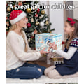 Miniatyrbillede 8 af 9: 12 stk. Ler Snemand DIY Sæt Snemand Kits Snemand Håndværk til Børn, Modeleringsler Snemand DIY Kits, Julehåndværk Julegaver