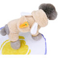 Miniatyrbild 1 av 5: Hundpyjamas Onesie Jumpsuit för Liten Hund Fleece Kläder Pojke Flicka Valp Pjs 4 Ben Hundkläder Vinter Bomull Rocka Morot Brun Liten