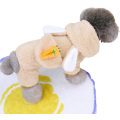 Miniatyrbilde 1 av 5: Hundepyjamas Onesie Jumpsuit for Liten Hund Fleece Klær Gutt Jente Valp Pjs 4 Ben Hundeklær Vinter Bomull Frakk Gulrot Brun Liten