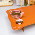 Miniatyrbild 4 av 5: Dockhus Vattenkokare Dekorativ Liten Vacker Miniatyr Keramisk Tekanna Dockhus Tillbehör Rosa