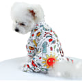 Miniatyrbild 1 av 5: Hundtröjor Outfit för små hundar Jul Valp Pyjamas Hund Overall Blommig Jumpsuit Katt Tröjor Tröjor Lätt Husdjur Kläder Sweatshirt XS